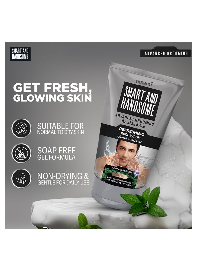 emami Refreshing Face Wash  With Actifair Peptide And Mint 100g - Image 5